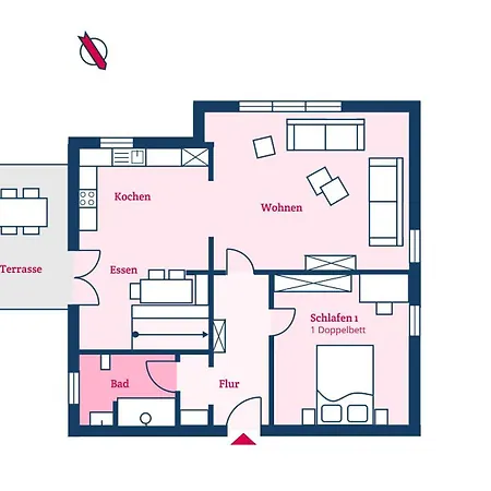 Hörnchens Nest Ferienhaus *